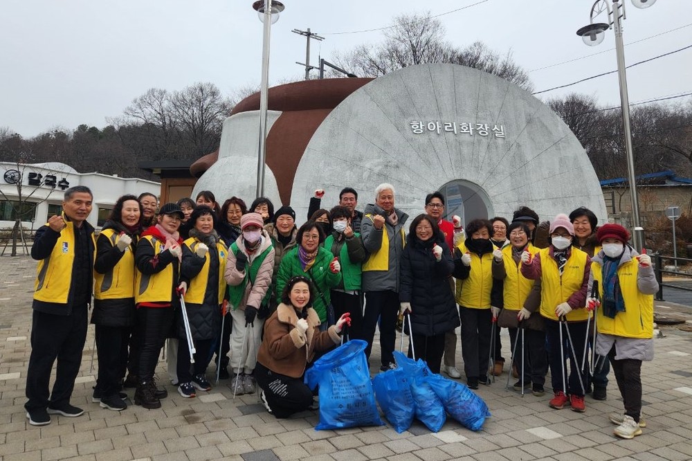 파장동, 설맞이 민·관 합동 대청소 실시