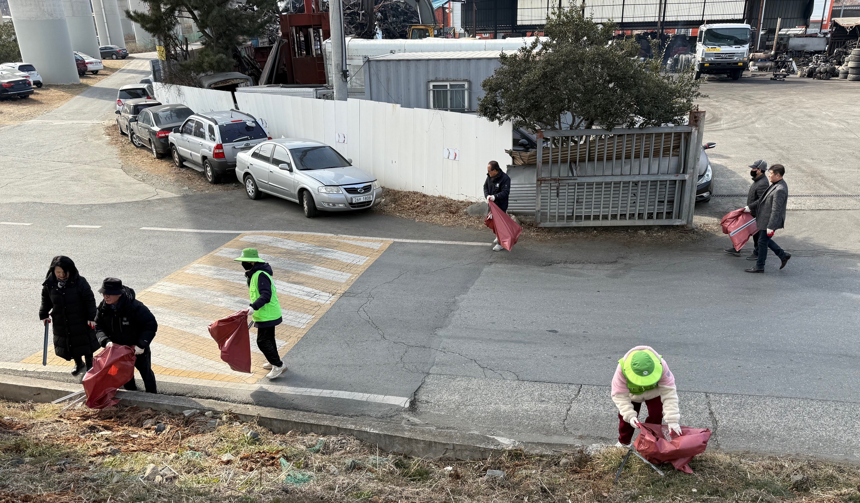 영천시 서부동, 설맞이 국토대청결 운동 및 산불예방 캠페인 실시