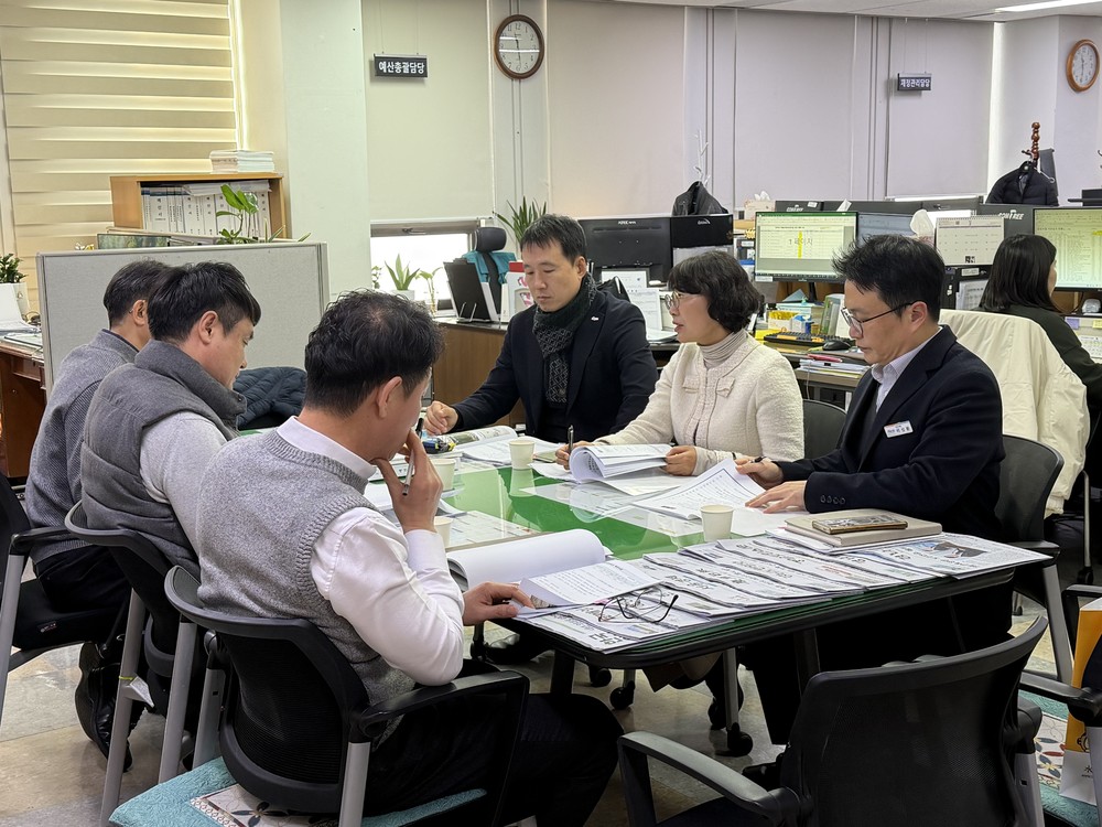 합천군, 지역현안 해결 위해 경남도청 예산 건의 방문