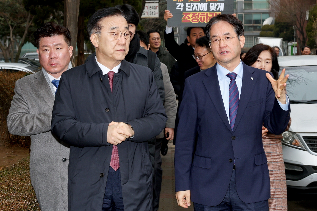 이동환 고양시장, 국토교통부 장관과 일산 선도지구 현장 점검