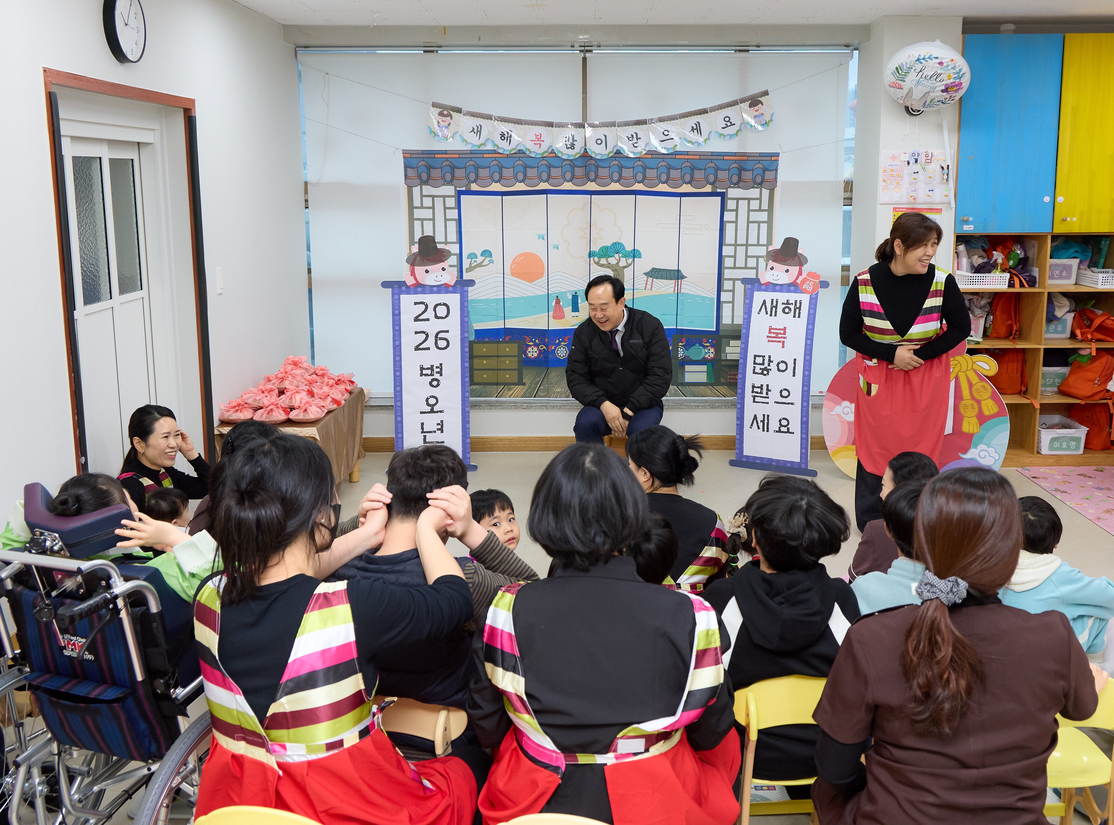통영시, 설맞이 공립어린이집 현장 방문