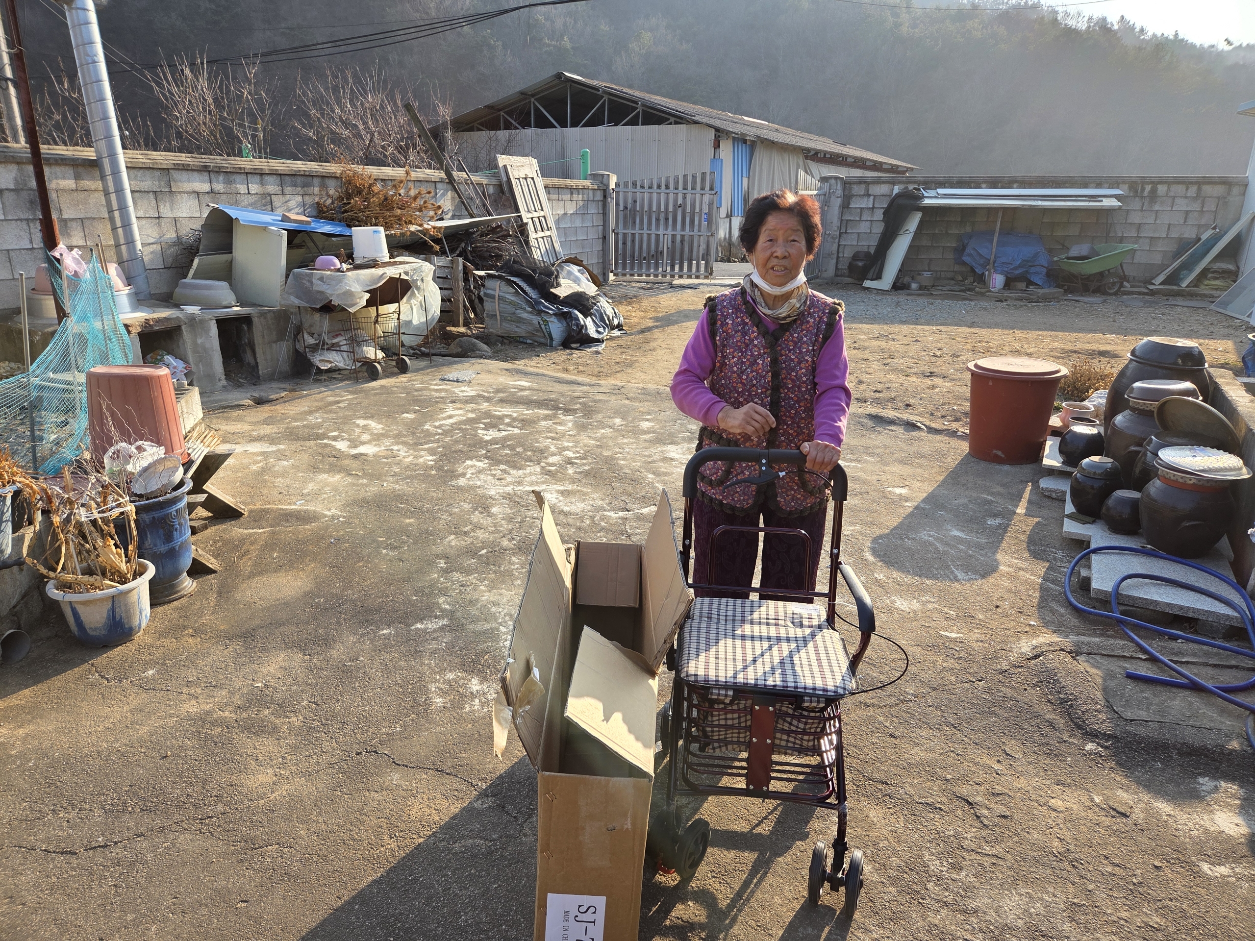 합천군, 고향사랑기금 첫 사업‘노인활동보조기 지원’큰 호응