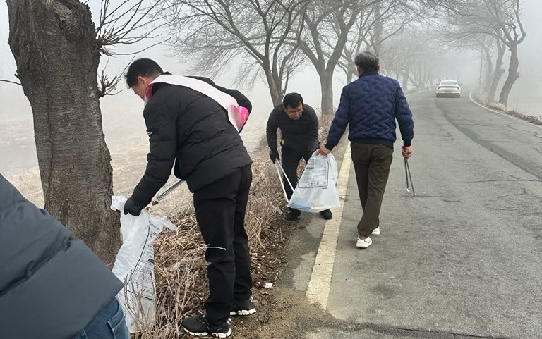 나주시 다시면, 설맞이 일제 대청소 실시