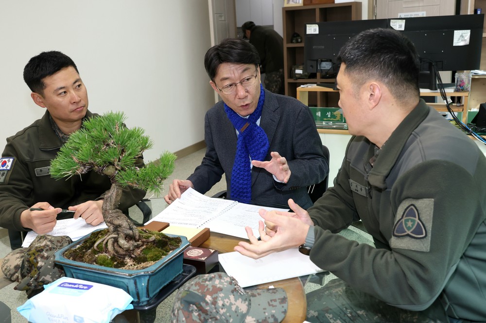 우범기 시장, 설 명절 맞아 군 장병 노고 격려