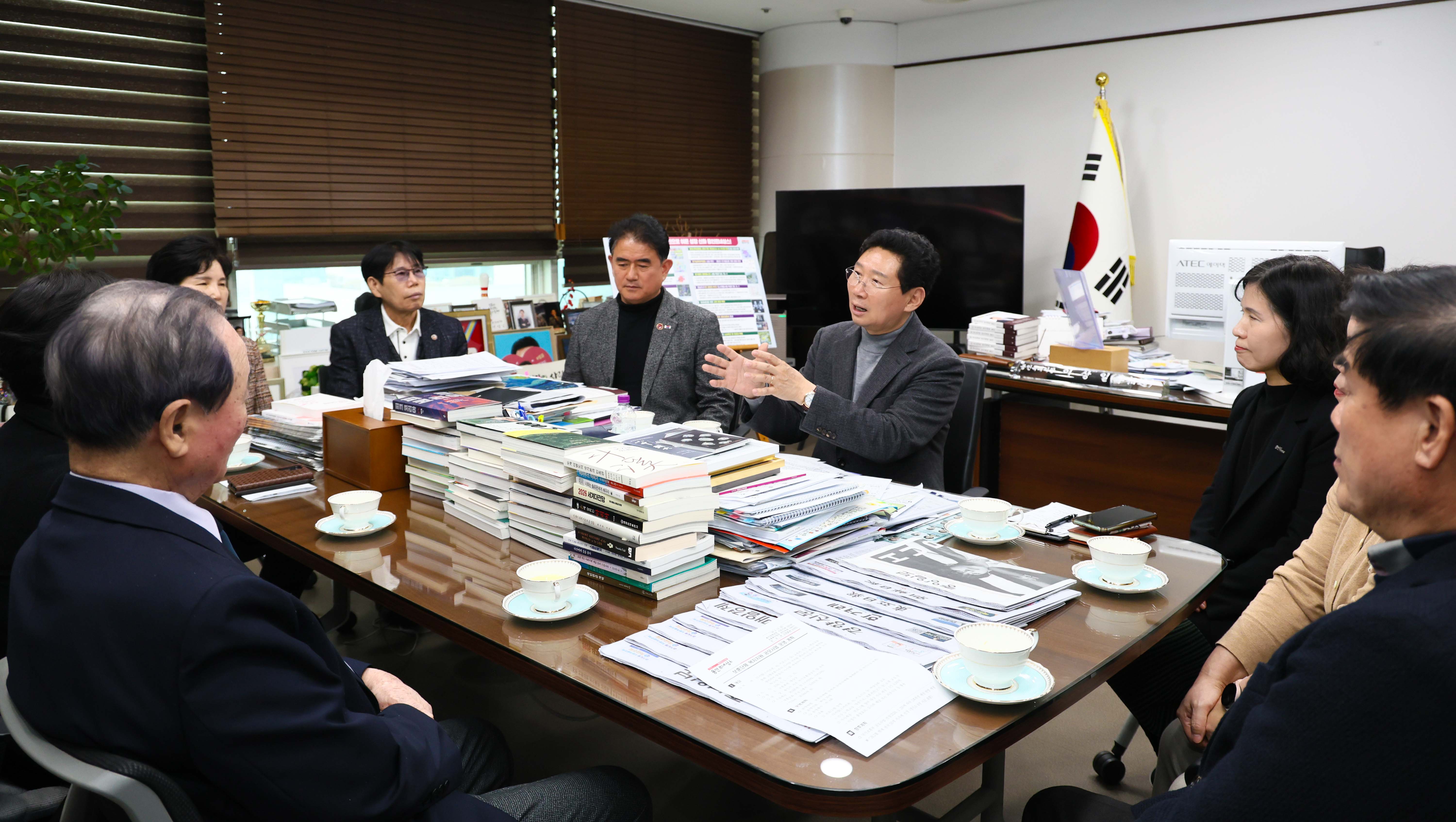 이상일 용인특례시장, 특수협 관계자들과 간담회 가져