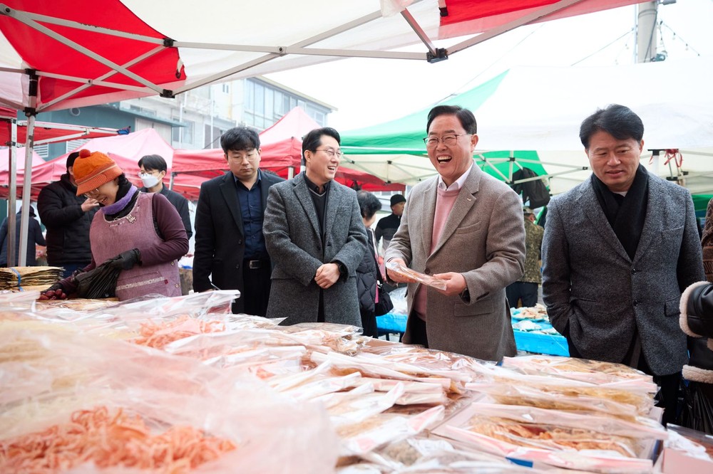 양주시, 설 연휴 첫날 민생·안전 현장 점검 나서