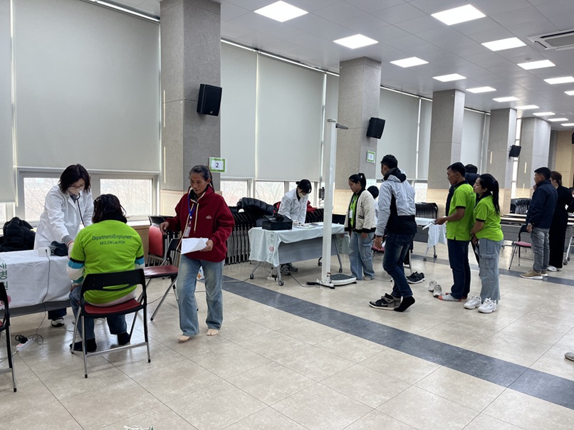 파주시, 외국인 계절근로자 1차 입국