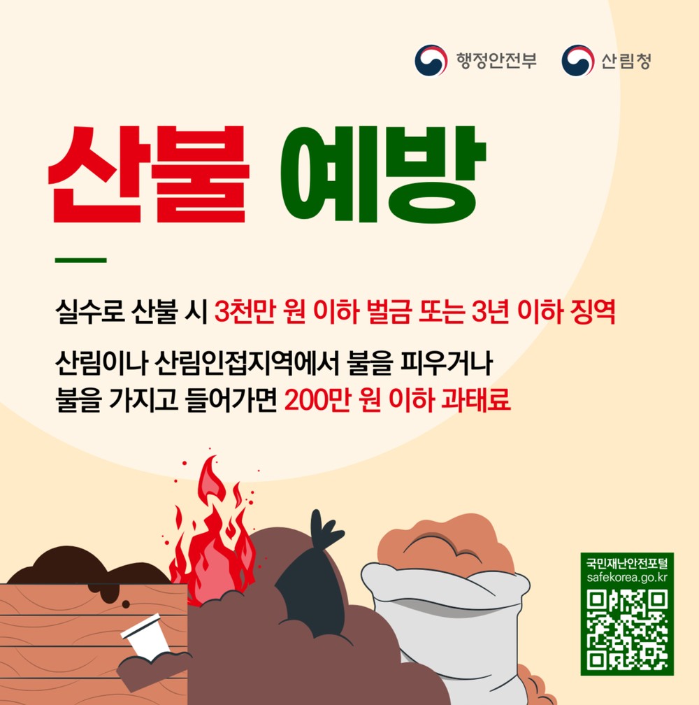 거제시, 1월 산불예방 성과평가‘도내 2위’달성