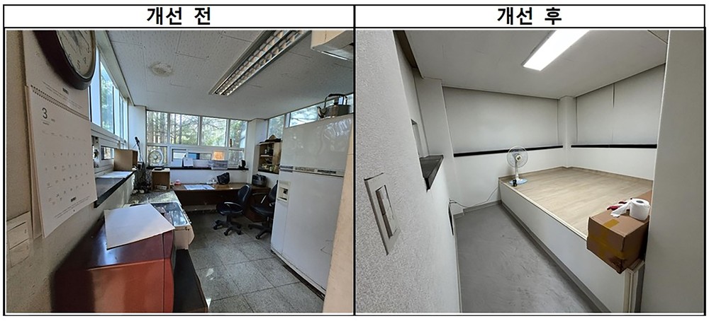 성남시, 공동주택 경비·청소 노동자 휴게실 개선 지원