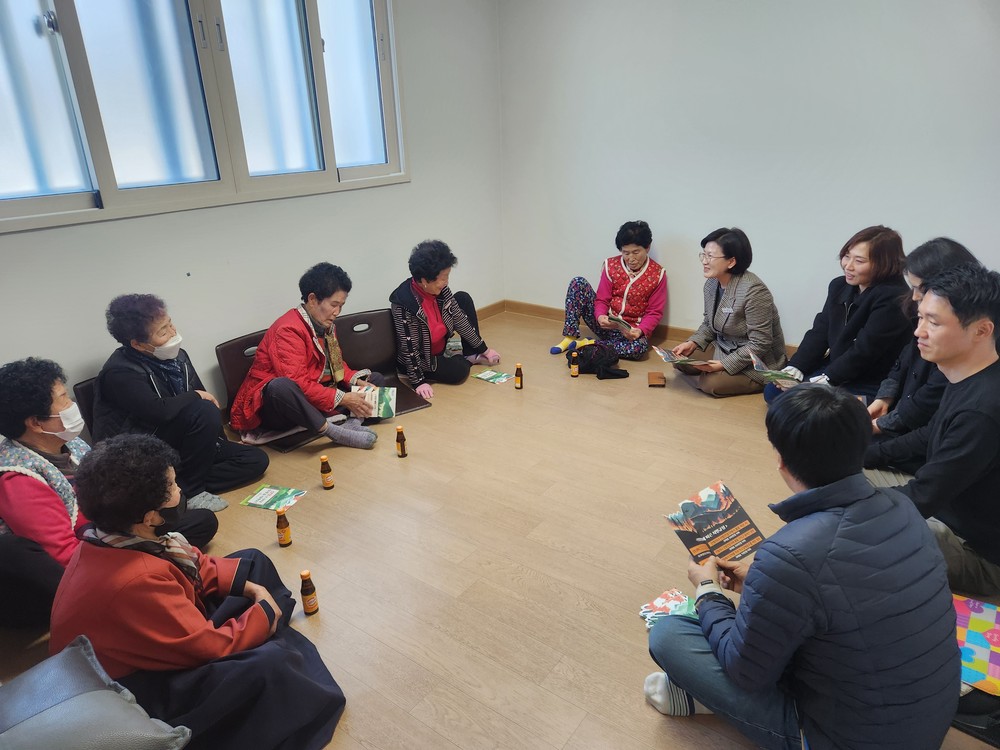 초계면, 설맞이 후 산불예방 홍보 진행