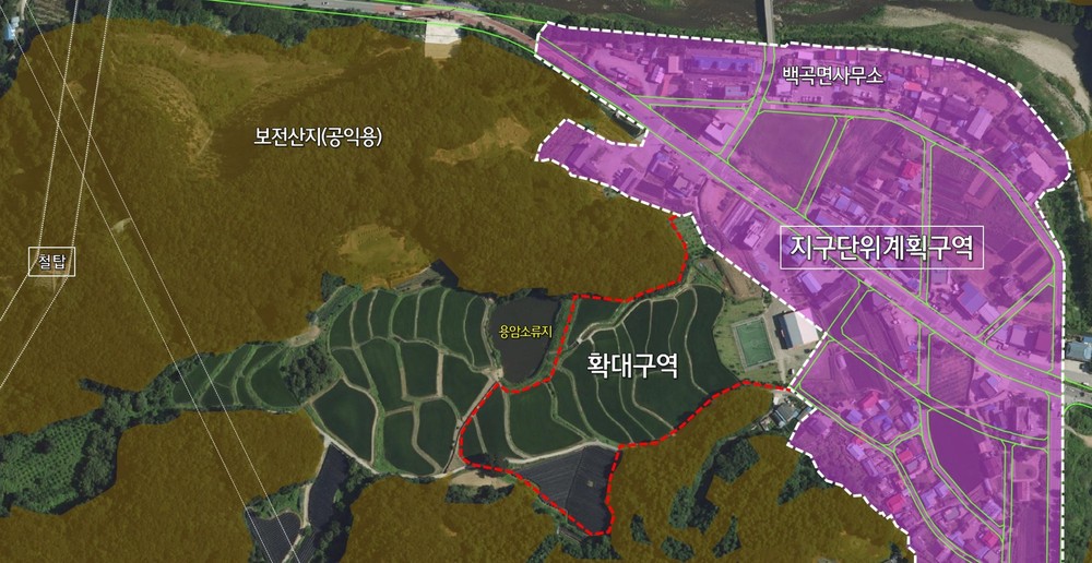 진천군, 백곡호 전원주택단지 조성 본격 추진