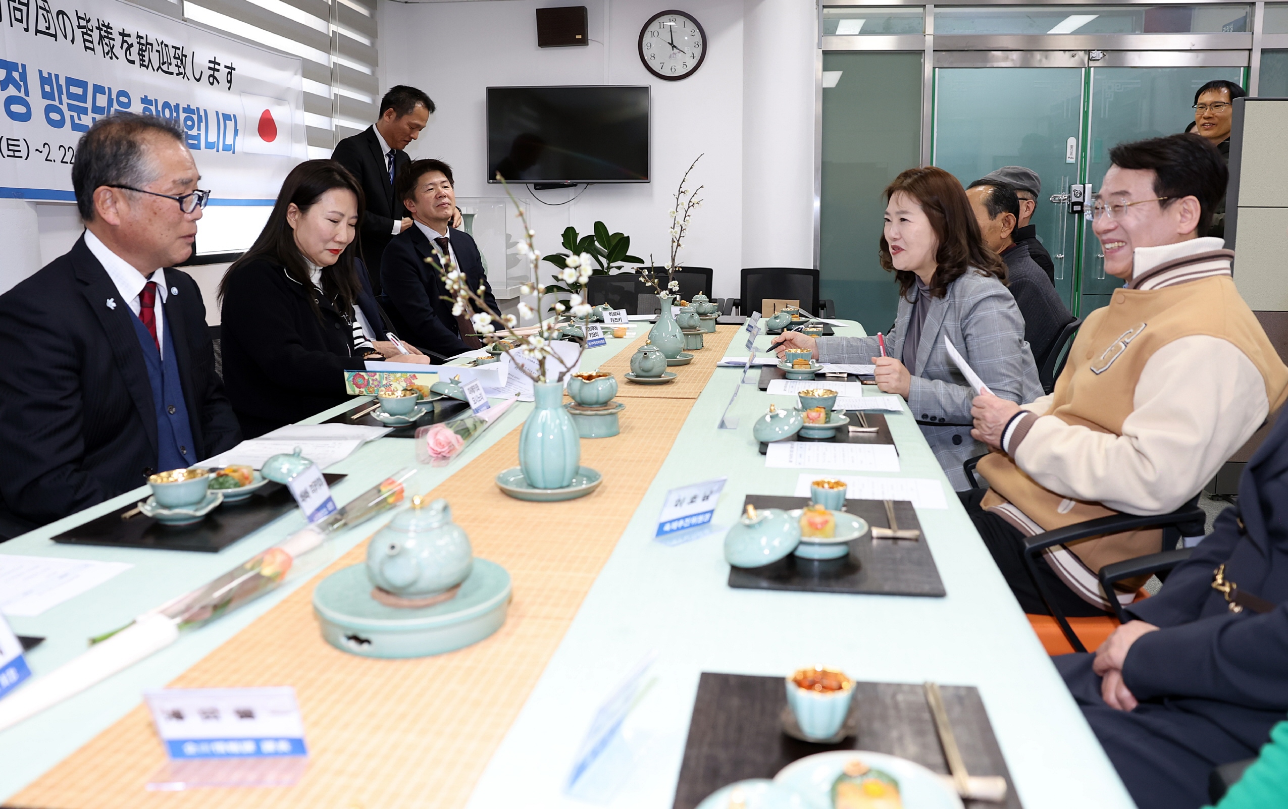 일본 하사미정·경기 남양주시, 강진청자축제 방문