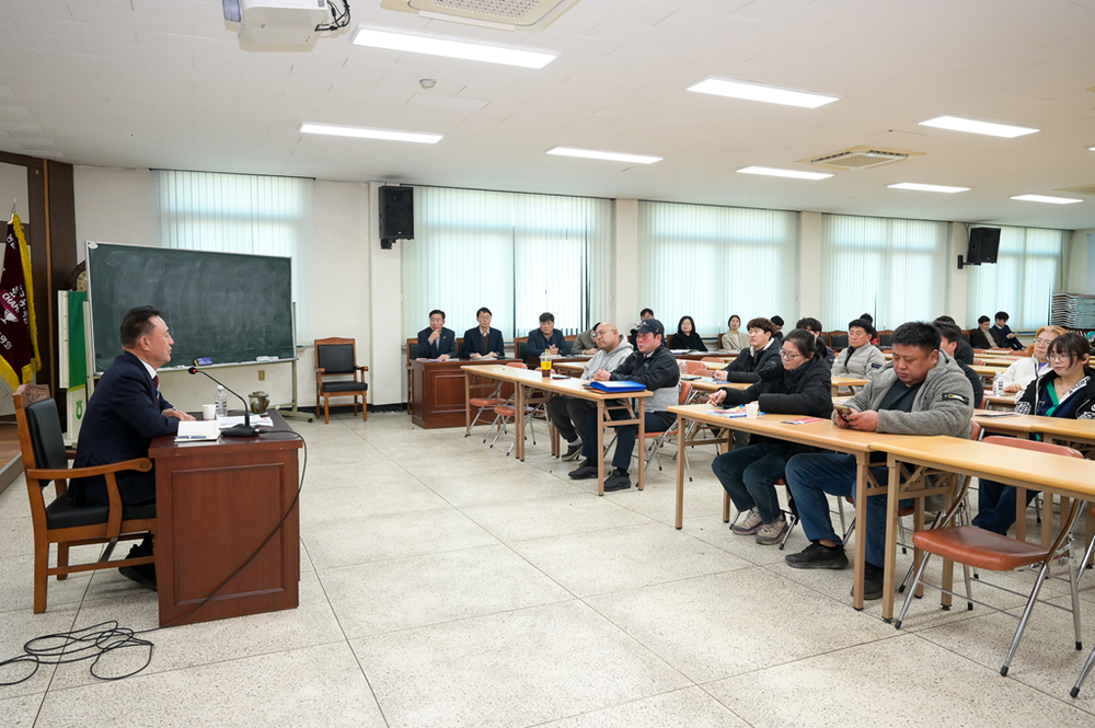 여주시, 청년농업인 아카데미 교육생과 현장 소통 간담회 개최