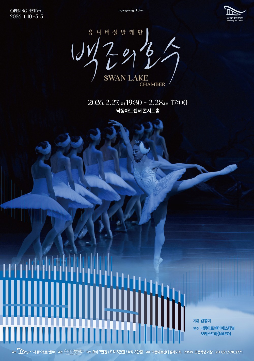 낙동아트센터, 개관 초기 대형 발레로 시민 반응 확인