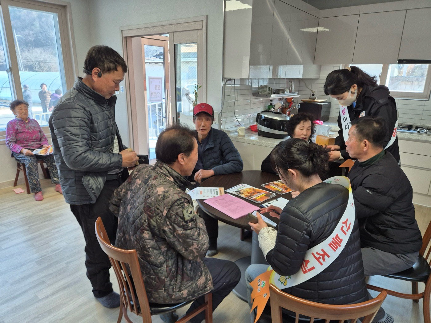 금수강산면, 찾아가는 주민 중심 행정서비스 제공