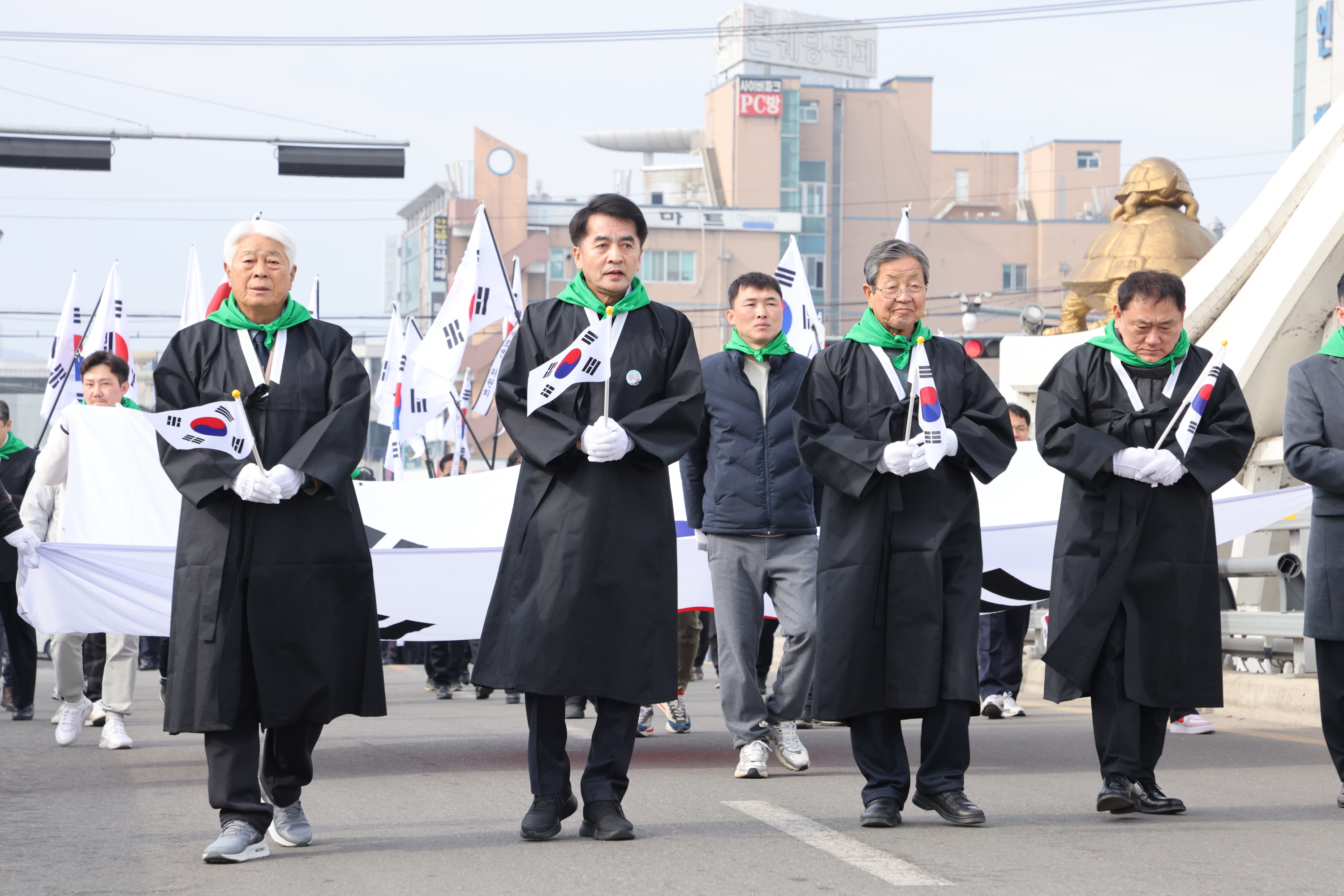 보은군, 제107주년 3·1절 기념식 및 태극기 물결 만세운동 개최