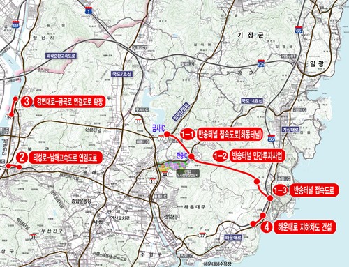 부산 4개 사업, 제5차 대도시권 교통혼잡도로 개선사업에 선정!… 국비 2천527억 원 확보