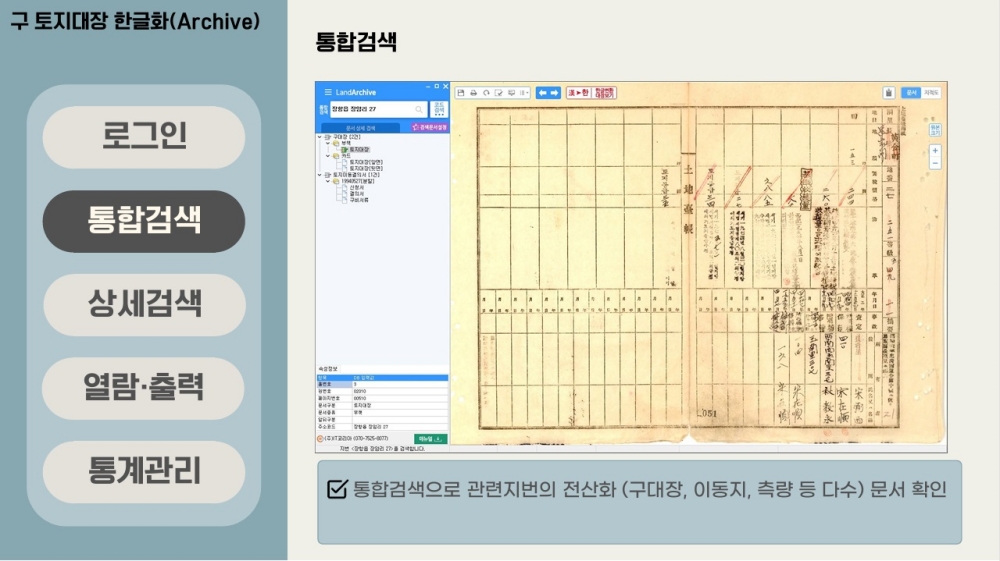 충남도, 한글화·전산화한 옛 토지대장, 활용 대폭 늘었다