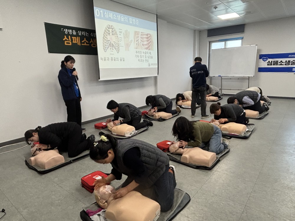 담양군, 응급상황 신속 대응 위한 응급처치 교육 진행