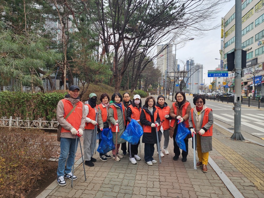 고양시 풍산동, 새봄 맞이 마을 대청소 실시