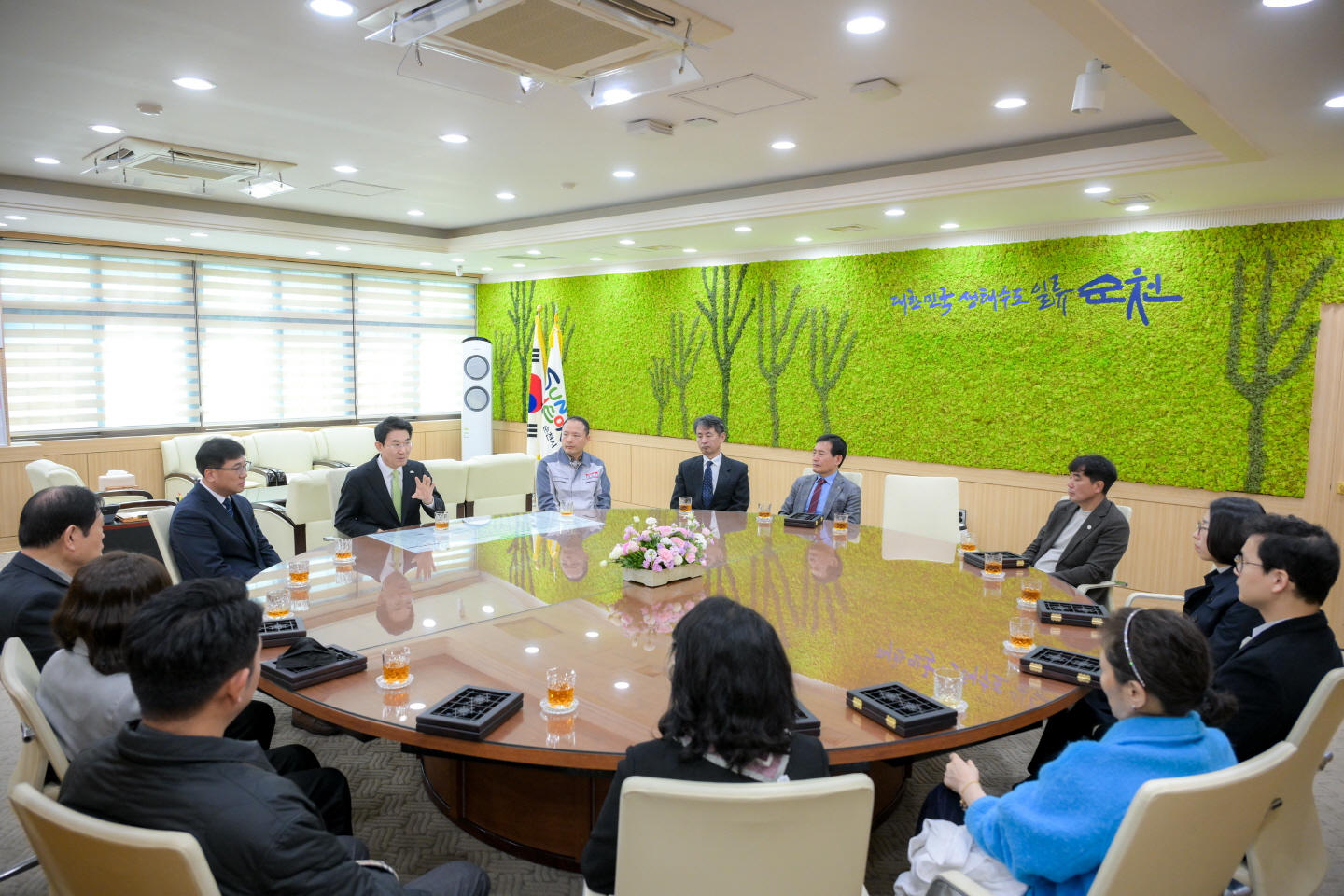 순천시, 지방세 유공납세자 인증패 수여