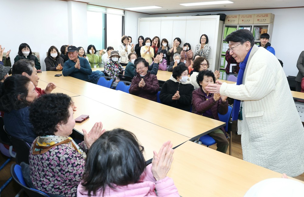 우범기 전주시장, 인후3동·동서학동 찾아 시민들의 목소리 청취