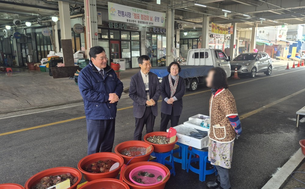 홍성군, 중동 지역 위기 관련 관내 경제동향 현장점검 나서