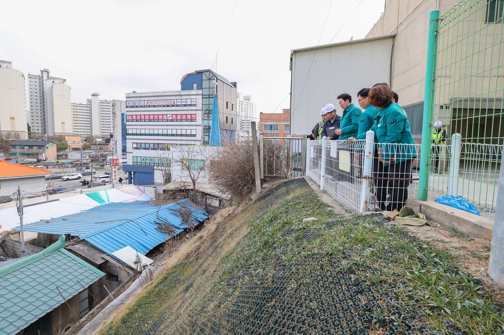 원주시, 해빙기 취약시설 집중 안전점검 실시