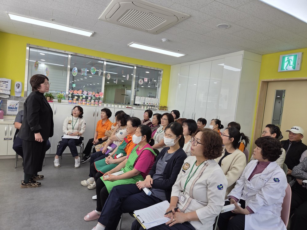 봉화군치매안심센터, 공립요양병원 종사자 역량강화 교육 실시