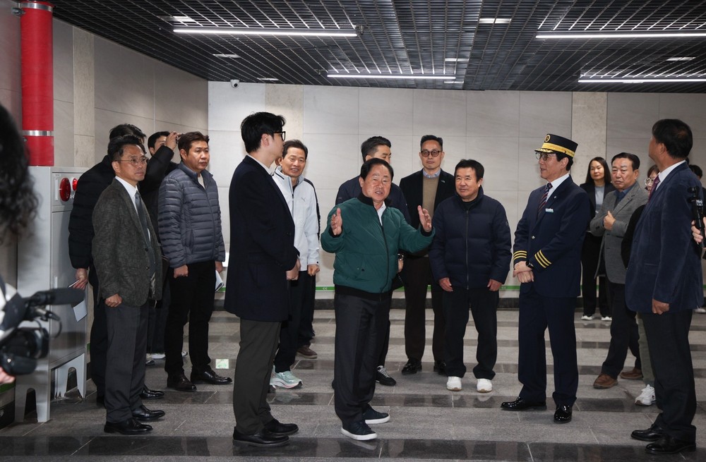 남양주시, 다산역 5번 출구·연결통로 개방 전 현장점검 실시…13일 오후 12시 개방