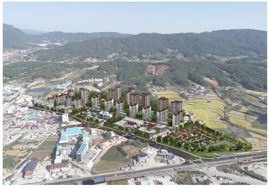 고창군·전북개발공사, 덕산지구 도시개발사업 실수요자 택지 31필지 공급