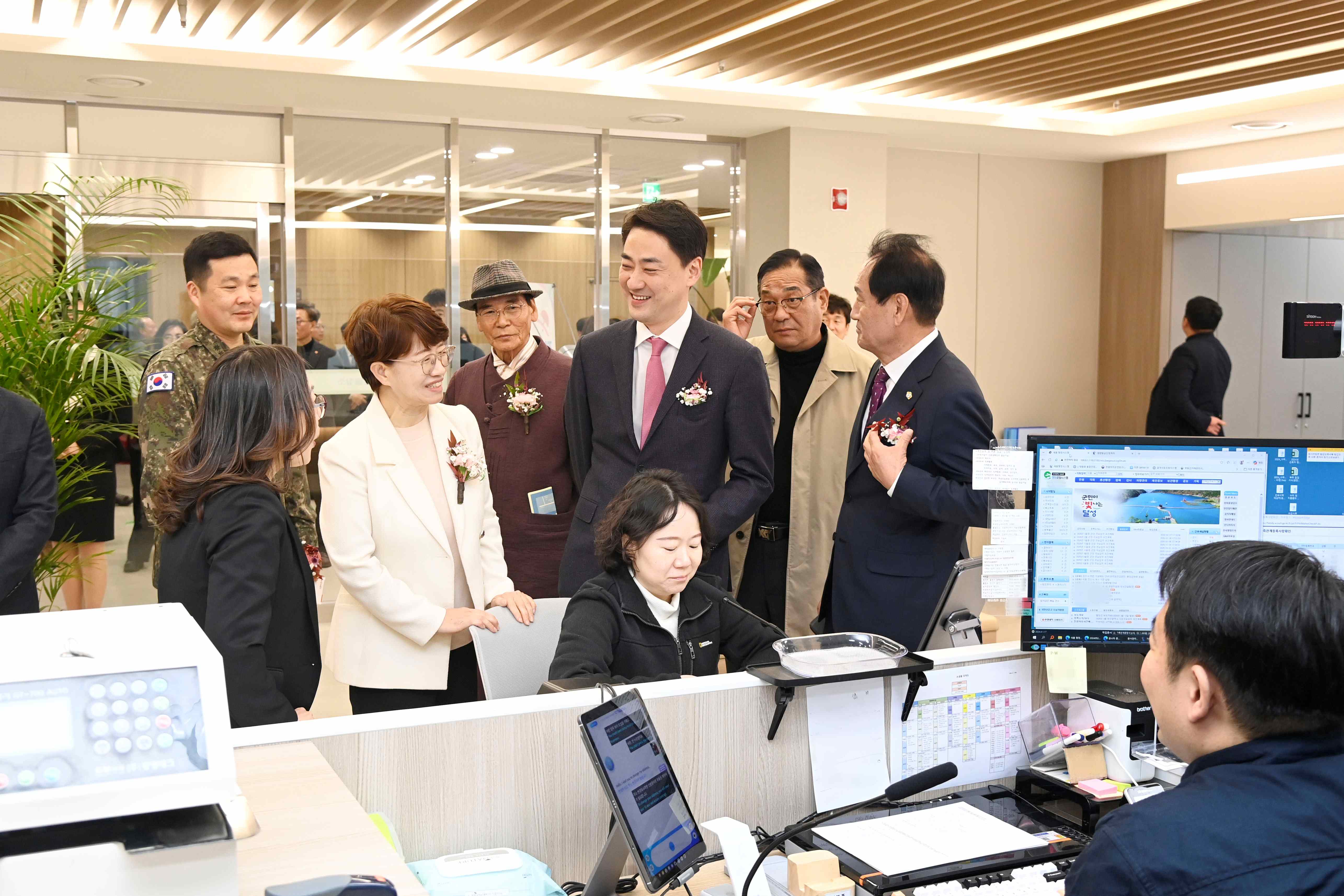 달성군, 논공 공단출장소 4층 규모 신청사 개소!