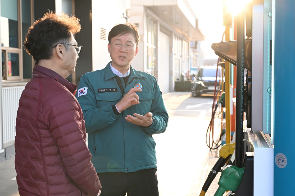 이민근 안산시장, 유가 동향 점검 위해 직접 주유소 찾아