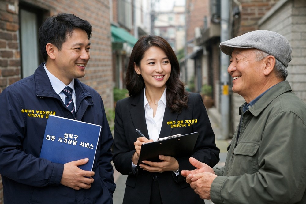 성북구, 찾아가는‘감동 지가상담 서비스’운영