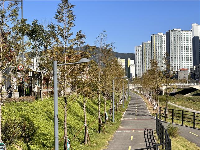 청주시, 20ha 구간 도시바람길숲 조성 2차년도 사업 착공