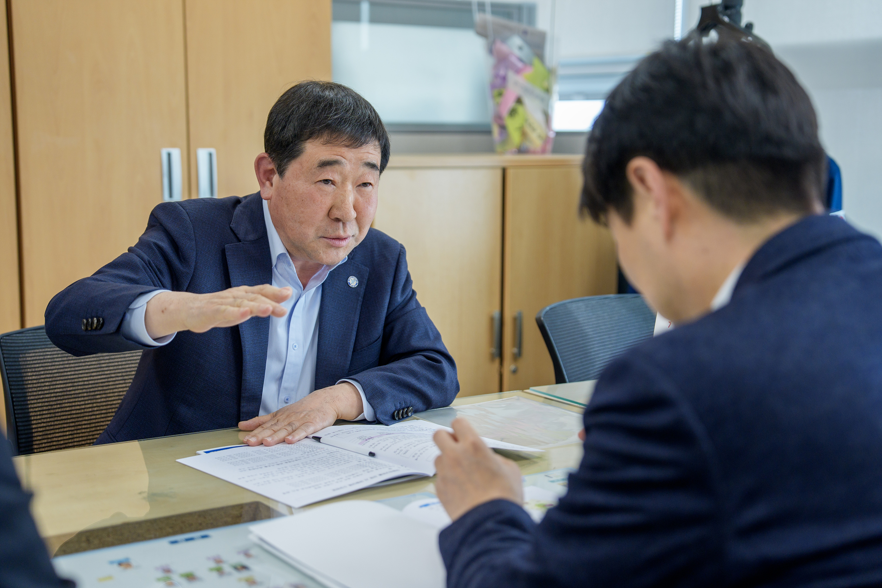 이재영 증평군수, 행안부 찾아 재원 확보 총력...“지역 특수성 반영해야”