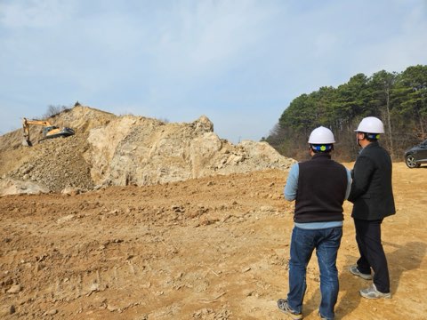 계룡시, 해빙기 대비 관내 건축공사장 12개소 안전점검 실시