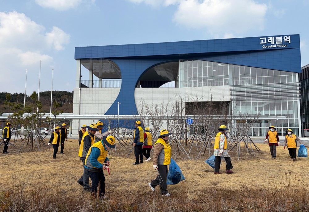 병곡면 고래불 한궁봉사단, 환경정화 활동 펼쳐