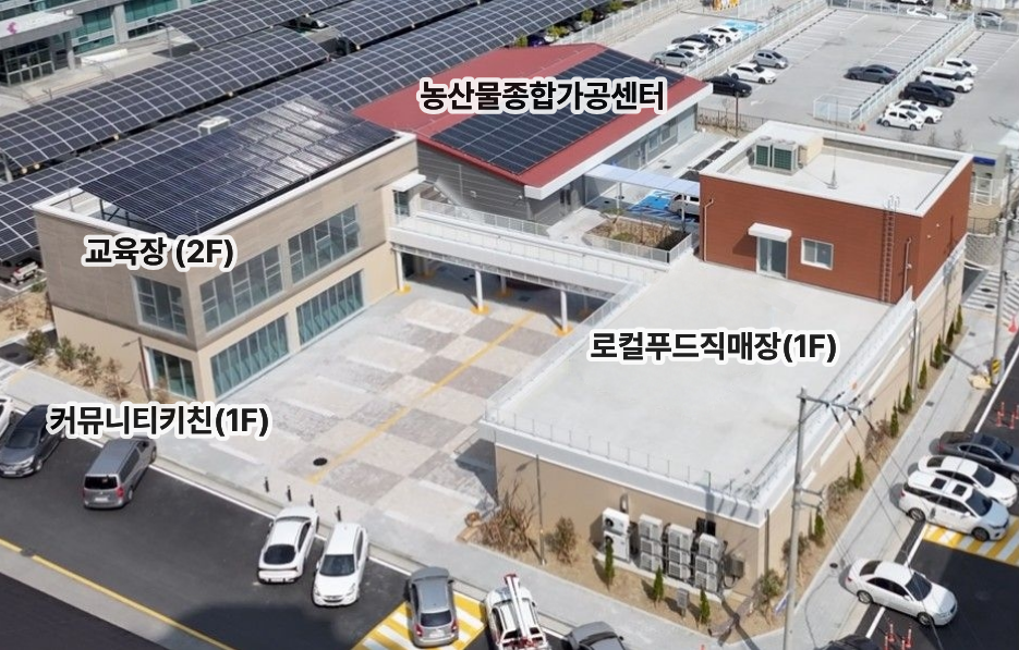 김해시 로컬푸드 복합시설 ‘다락’ 개장