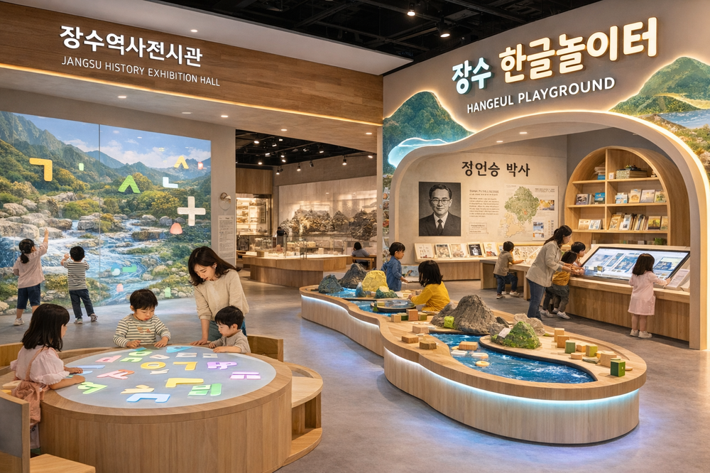 장수군, ‘한글놀이터 장수관’ 대상지 장수역사전시관 선정