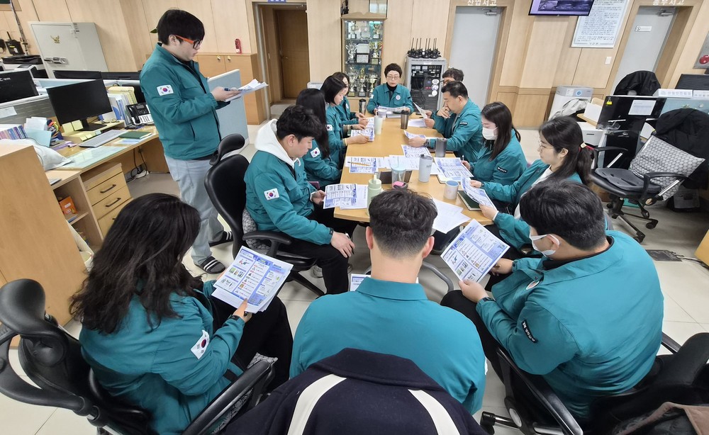 비상 상황 발생 시에도 질서 유지 필수! 가천면, 국민행동요령 교육 실시