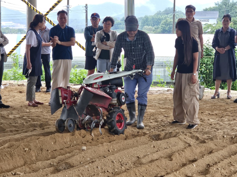 용인특례시, 초보 농업인 대상 농기계 실습 교육