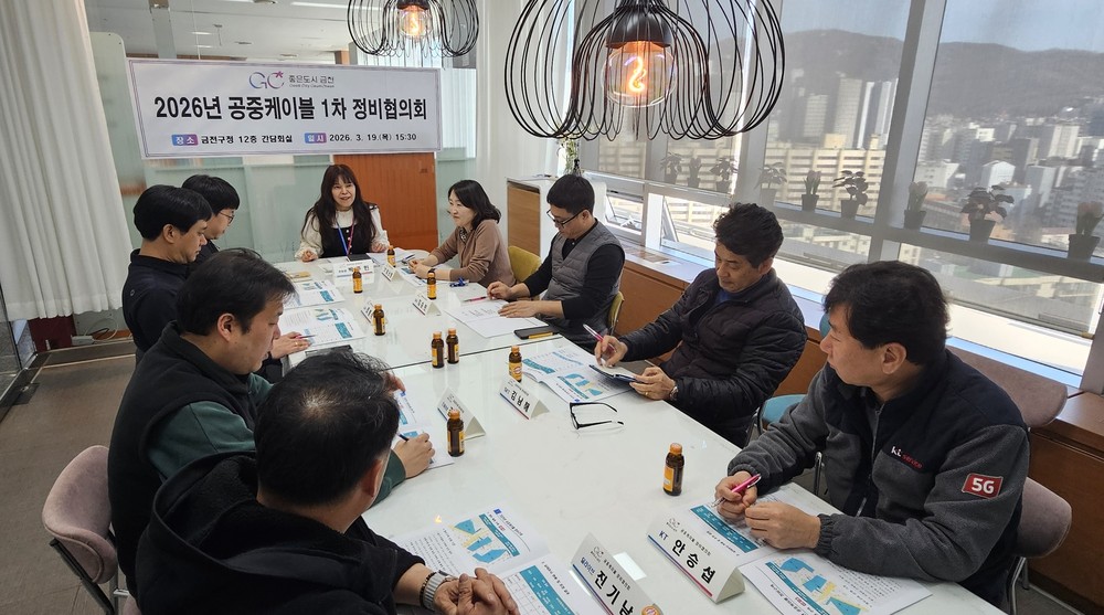 금천구, 2026년 공중케이블 정비사업 본격 시동