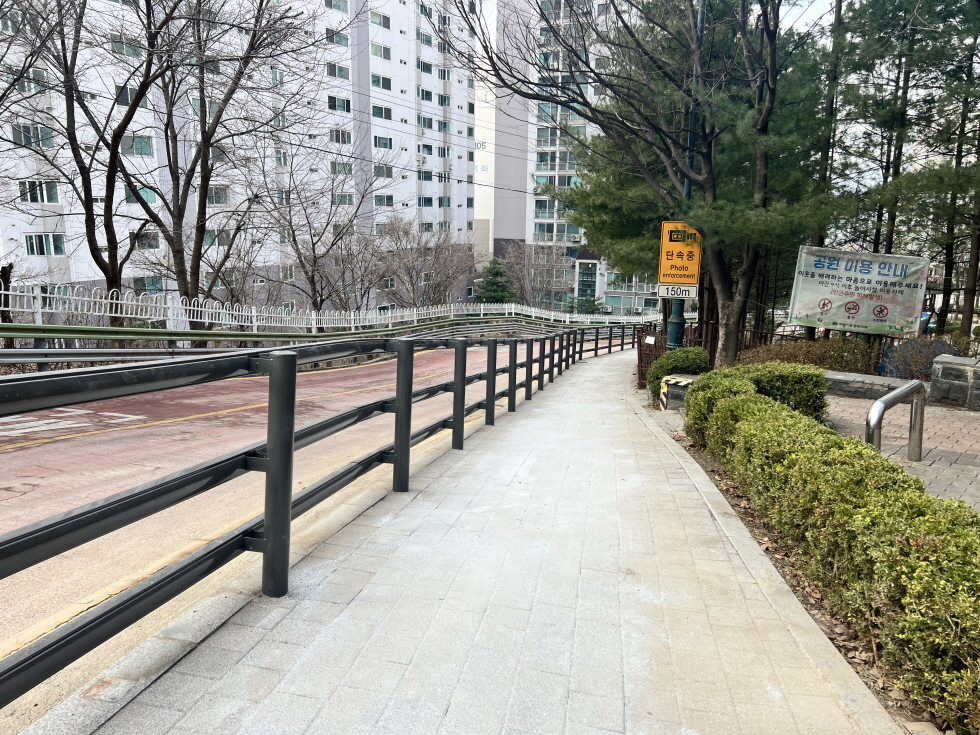 의왕시, 기상이변 대응위한 학생 통학로 열선 설치