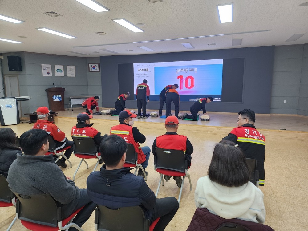 가평군보건소, 실습 중심 심폐소생술 교육 ‘호응’