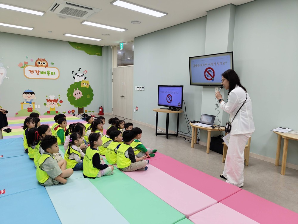 관저주민건강센터서 “어린이 건강 쑥! 튼튼 쑥!”