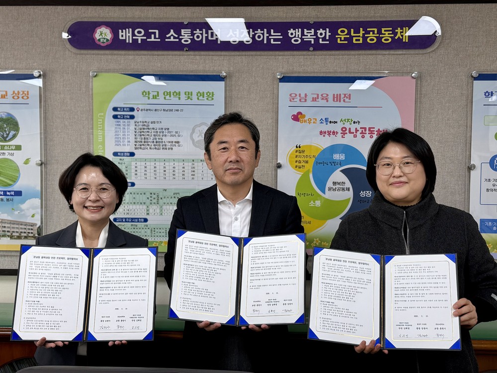 운남동, 안전한 통학로 ‘골목대장 안전 프로젝트’ 추진