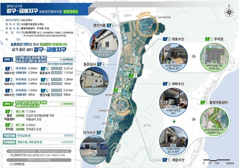 영덕군, ‘농촌공간정비사업’ 공모 선정 ‘150억’ 확보