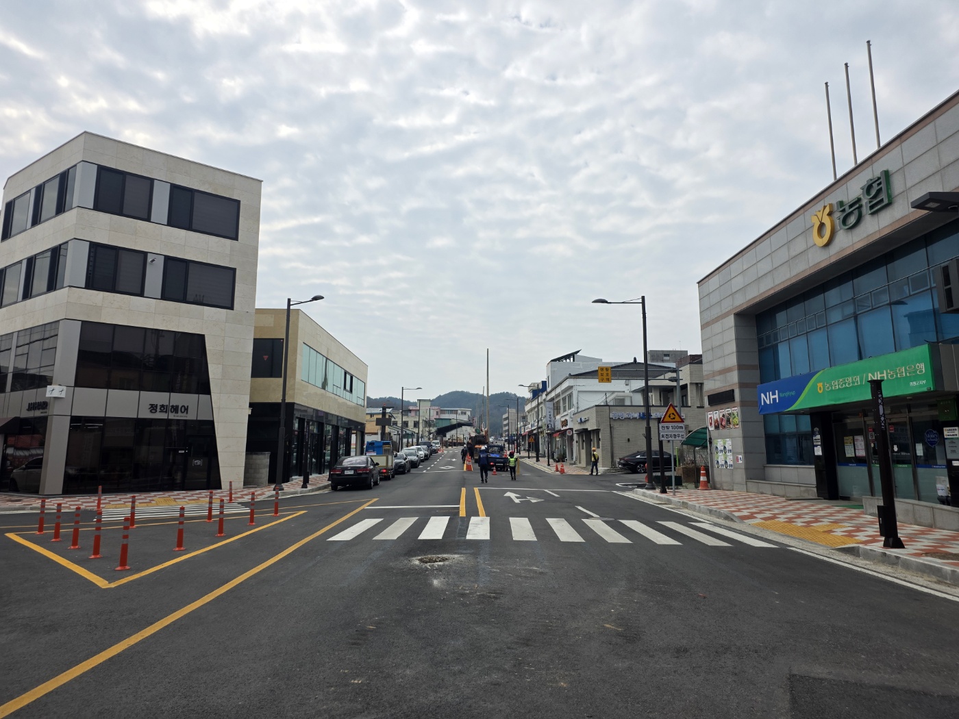 함평군, 읍 중앙길 도시계획도로 전면 개통