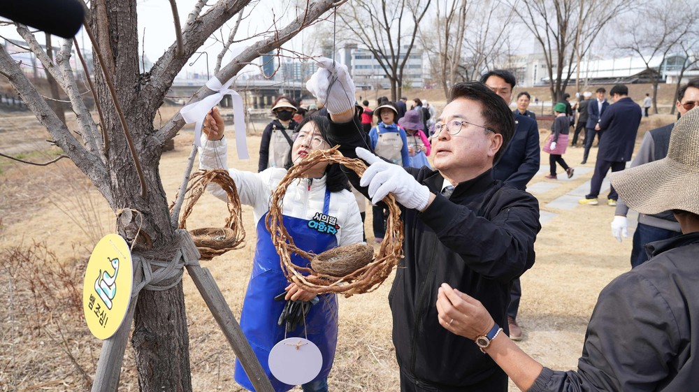 춘천시, ‘오래뜰정원’서 시민과 봄 맞이